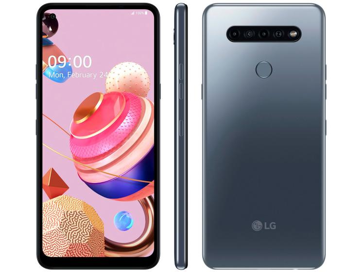 Imagem de Smartphone LG K51S 64GB Titânio 4G Octa-Core - 3GB RAM 6,55” Câm. Quádrupla + Selfie 13MP