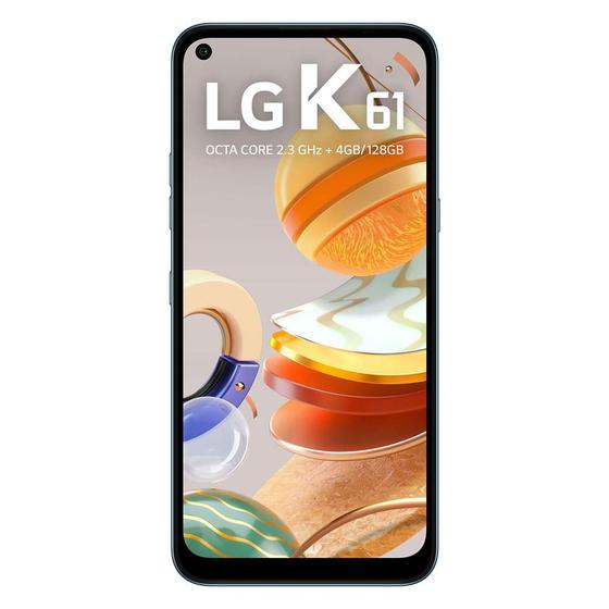 Imagem de Smartphone LG K61 128GB Branco Dual Chip 4G Tela 6.5