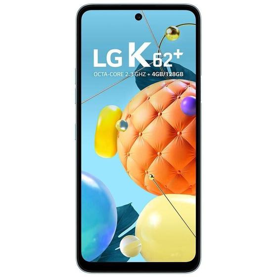 Imagem de Smartphone LG K62+ 128GB de Memória e 4GB de Memória RAM Azul LMK525BMW