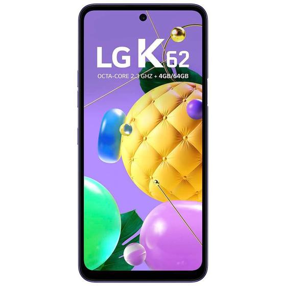 Imagem de Smartphone Lg K62 64gb Tela 6.59 Azul - Lmk520bmw