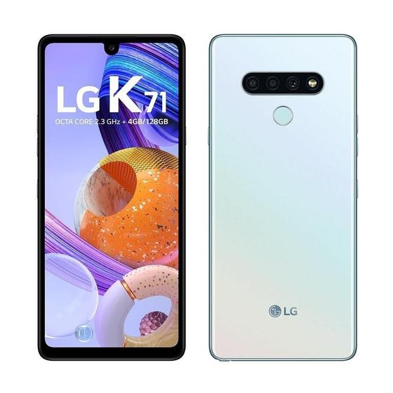 Imagem de Smartphone LG K71 tela 6.8" 128GB e Câmera Tripla de 18MP + 5MP + 5MP