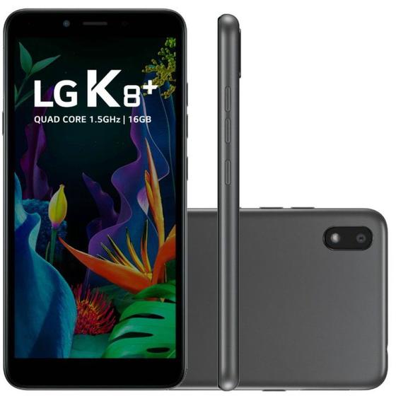 Imagem de Smartphone LG K8+ 16GB Dual Chip Android Go Edition Tela 5.45" 4G Wi-Fi e Câmera 8MP