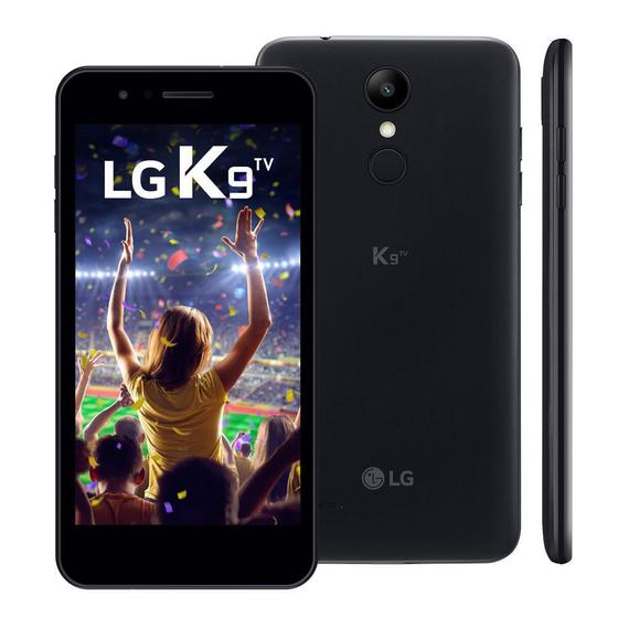 Imagem de Smartphone LG K9 LMX210BMW 16GB 2GB RAM 8MP Tela 5.0 Preto