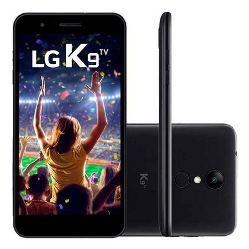 Imagem de Smartphone LG K9 X210 TV, Android 7.0, Tela 5 Pol, 16GB, 8MP, 4G, Dual Chip, Desbloqueado - Preto