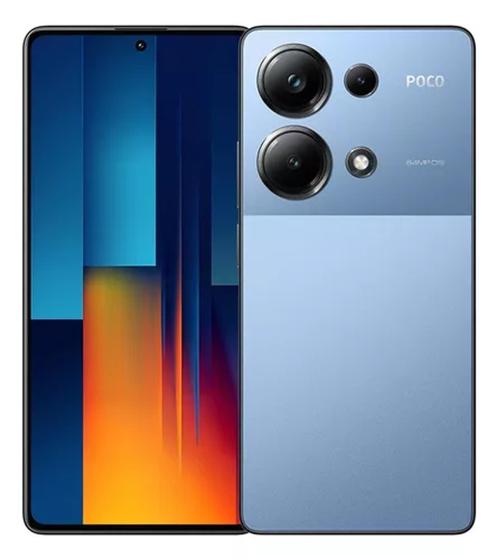 Celular Smartphone Xiaomi Poco M6 Pro 256gb Azul - Dual Chip