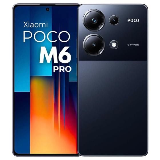 Imagem de Smartphone M6 PRO NFC  512GB /256GB Câmera 64mp OIS / 16MP frontal  Tela AMOLED 120Hz FHD plus, celular Premium Design e Performance 