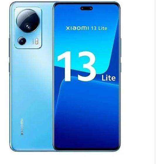 Celular Smartphone Xiaomi 13 Lite 256gb Azul - Dual Chip