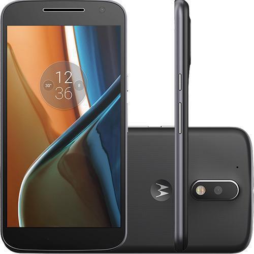 Imagem de Smartphone Moto G 4 Dual Chip, Android 6.0, Tela 5.5'', 16GB, Câmera 13MP, Preto