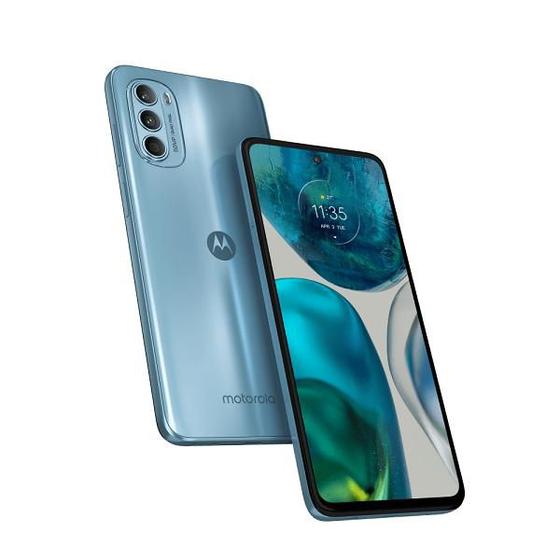 Smartphone Moto G52, 128GB, Tela 6.6", Câmera Traseira 50 MP + 8 MP + 2 MP, Azul MOTOROLA Menor preço em Smartphone Moto G52, 128GB, Tela 6.6", Câmera Traseira 50 MP + 8 MP + 2 MP, Azul MOTOROLA