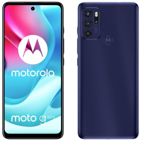 Smartphone Moto G60S motorola 128gb 6gb Octa core Tela 6,8 FHD+ IPS Wifi Dual Band NFC Bateria 5000mAh Menor preço em Smartphone Moto G60S motorola 128gb 6gb Octa core Tela 6,8 FHD+ IPS Wifi Dual Band NFC Bateria 5000mAh