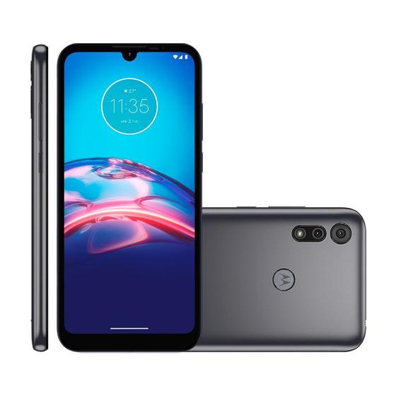 Imagem de Smartphone Motorola E6I Tela 6,1 32GB 2GBRAM Android 10 Go