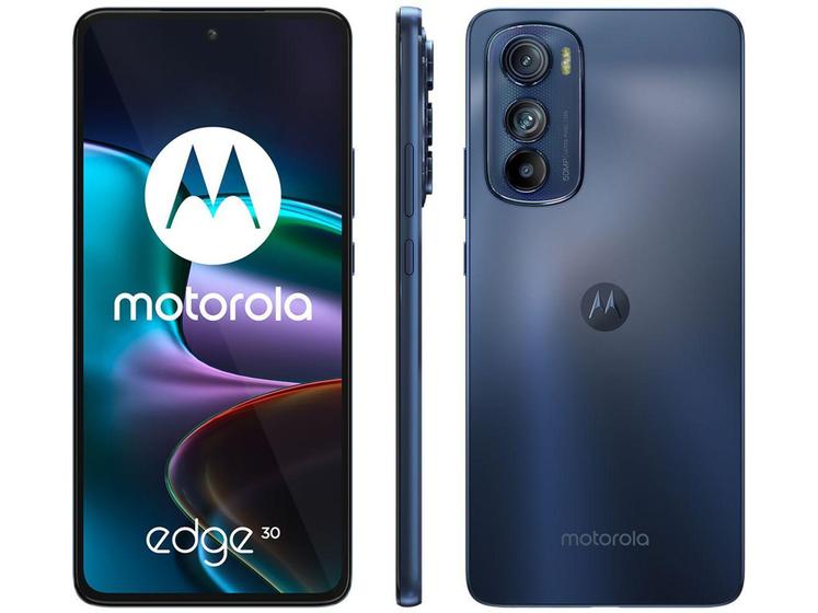 Imagem de Smartphone Motorola Edge 30 256GB Grafite 5G - Octa-Core 8GB RAM 6,5” Câm. Tripla + Selfie 32MP