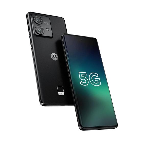 Imagem de Smartphone Motorola Edge 40 Neo 5G 256GB 16GB RAM Boost Câmera Traseira Dupla 50MP + 13MP Selfie 32MP Tela 6.55" Black Beauty