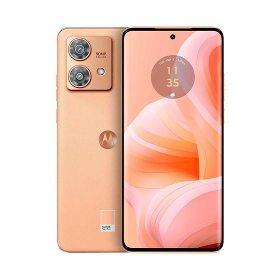 Smartphone Motorola Edge 40 Neo 5G 256GB 16GB RAM Boost Câmera Traseira Dupla 50MP + 13MP Selfie 32MP Tela 6.55" Peach Fuzz Menor preço em Smartphone Motorola Edge 40 Neo 5G 256GB 16GB RAM Boost Câmera Traseira Dupla 50MP + 13MP Selfie 32MP Tela 6.55" Peach Fuzz