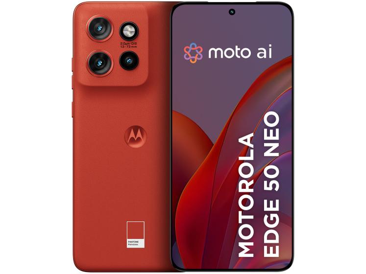 Motorola Edge 50 Neo 256gb Vermelho - Dual Chip Motorola Edge 50 Neo 256gb Vermelho - Dual Chip
