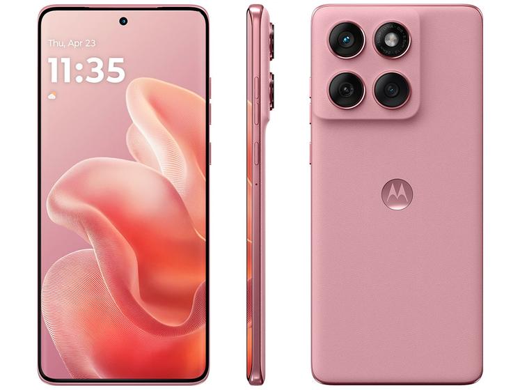 Smartphone Motorola Edge 60 Fusion 256GB Rosa 5G 8GB RAM 6,7" Câm. Dupla + Selfie 32MP Menor preço em Smartphone Motorola Edge 60 Fusion 256GB Rosa 5G 8GB RAM 6,7" Câm. Dupla + Selfie 32MP