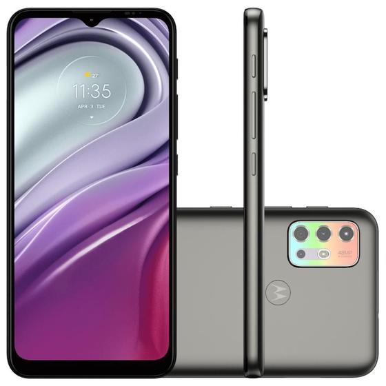 Smartphone Motorola G20, 64GB, Octa-Core, Câmera Quadrupla, 48MP, Capa Protetora, Grafite - XT212 Menor preço em Smartphone Motorola G20, 64GB, Octa-Core, Câmera Quadrupla, 48MP, Capa Protetora, Grafite - XT212
