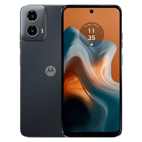 Imagem de Smartphone Motorola G34 5G 128GB Tela de 6.5" Câmera Dupla 50MP + 2MP Preto