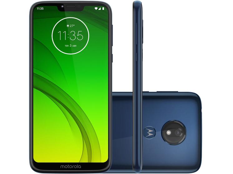 Imagem de Smartphone Motorola G7 Power 64GB Azul Navy 4G