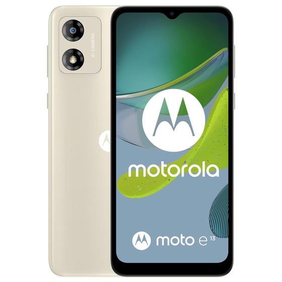 Imagem de Smartphone Motorola Moto E13 Dual SIM de 64GB de 6.5" 13MP / 5MP