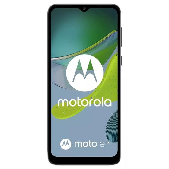 Imagem de Smartphone Motorola Moto E13 Preto 4G 128GB/8GB RAM Bateria 5.000mAh