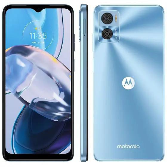 Imagem de Smartphone Motorola Moto E22 XT2239-10 128GB,4GB RAM Processador Octa-core de 2,3 Ghz, Bateria Que Dura Mais de 30 Horas