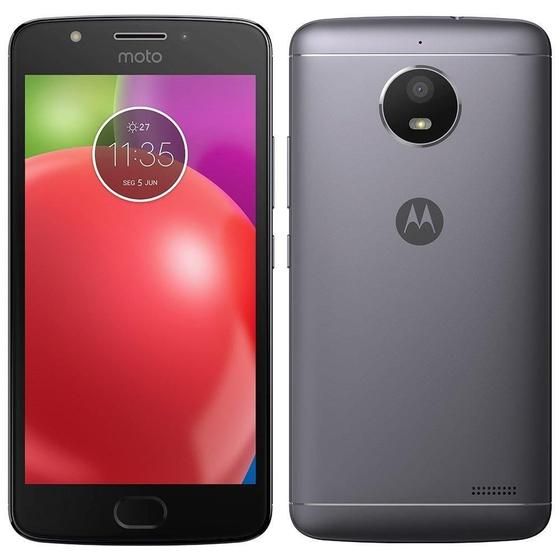Imagem de Smartphone Motorola Moto E4, Dual Chip, Titanium, Tela 5", 4G+WiFi, Android 7.1.1 Nougat, 8MP, 16GB