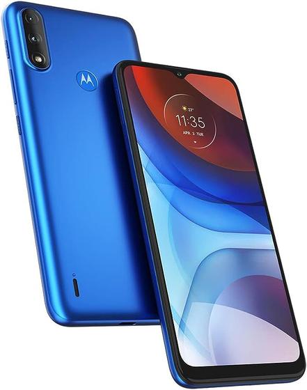 Imagem de Smartphone Motorola Moto E7 Power 32GB 2GB RAM Azul Metálico