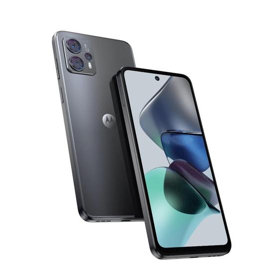 Smartphone Motorola Moto G23 128GB 4GB RAM Câmera Tripla + Selfie 8MP Tela 6.5" - Grafite Menor preço em Smartphone Motorola Moto G23 128GB 4GB RAM Câmera Tripla + Selfie 8MP Tela 6.5" - Grafite