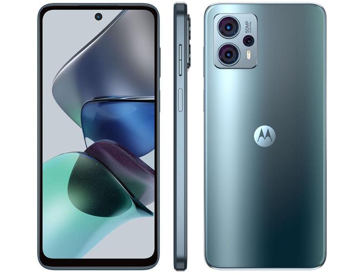 Smartphone Motorola Moto G23 128GB Azul 4G Octa-Core 4GB RAM 6,5" Câm. Tripla + Selfie 16MP Dual Chi Menor preço em Smartphone Motorola Moto G23 128GB Azul 4G Octa-Core 4GB RAM 6,5" Câm. Tripla + Selfie 16MP Dual Chi