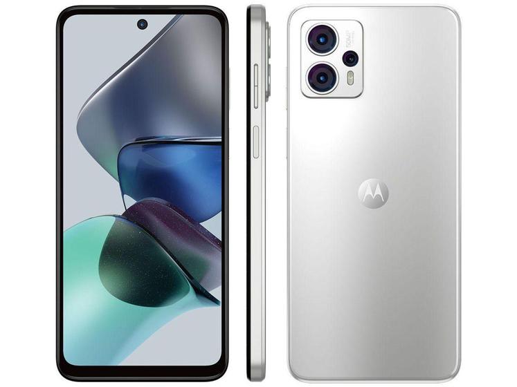 Imagem de Smartphone Motorola Moto G23 128GB Branco 4G Octa-Core 4GB RAM 6,5" Câm. Tripla + Selfie 16MP Dual C