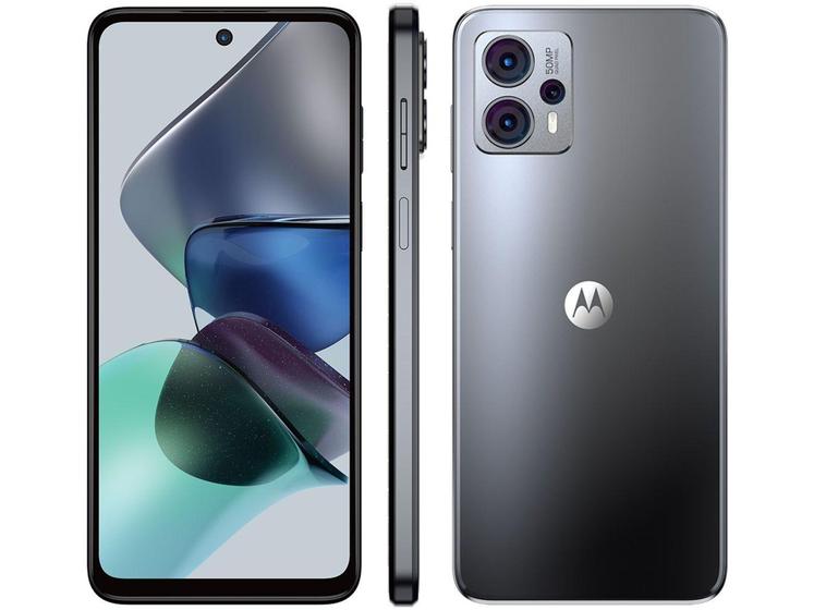 Imagem de Smartphone Motorola Moto G23 128GB Grafite 4G Octa-Core 4GB RAM 6,5 Câm. Tripla + Self 16MP Dual Ch
