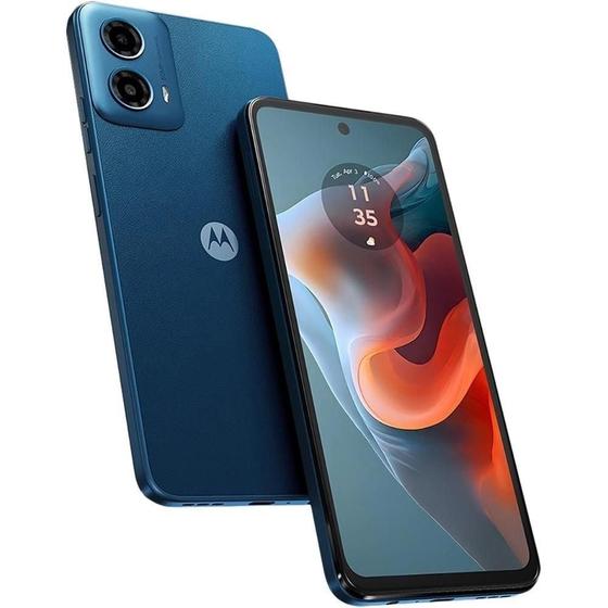 Smartphone Motorola Moto G34 5G - 256GB 16GB (8GB RAM+8GB Ram Boost) AI Camera 50MP NFC Verde - Vegan Leather Menor preço em Smartphone Motorola Moto G34 5G - 256GB 16GB (8GB RAM+8GB Ram Boost) AI Camera 50MP NFC Verde - Vegan Leather