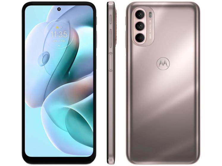 Smartphone Motorola Moto G41 128GB Champagne 4G - Octa-Core 4GB RAM 6,4” Câm. Tripla + Selfie 13MP Menor preço em Smartphone Motorola Moto G41 128GB Champagne 4G - Octa-Core 4GB RAM 6,4” Câm. Tripla + Selfie 13MP