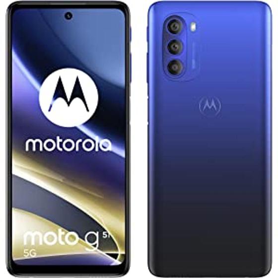 Imagem de Smartphone Motorola Moto G51 5G 128GB Android 11 tela 6.8 Azul