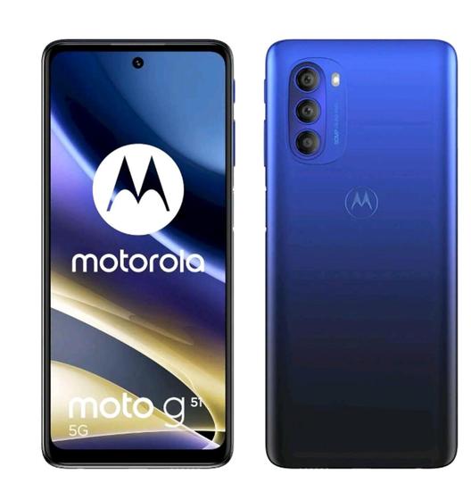 Smartphone Motorola Moto G51 5G 128GB NFC tela 6.8 Azul Menor preço em Smartphone Motorola Moto G51 5G 128GB NFC tela 6.8 Azul