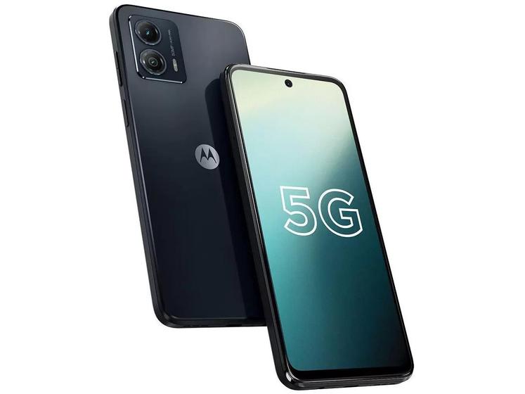 Imagem de Smartphone Motorola Moto G53 128GB  Octa-Core 4GB RAM 6,5" Câm. Dupla + Selfie 8MP Dual Chip Azul - 5G