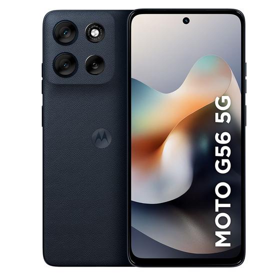 Smartphone Motorola Moto G56 5G 256GB 8GB RAM+8GB RAM Boost Tela 6,7” Câmera Dupla 50MP+08MP Grafite