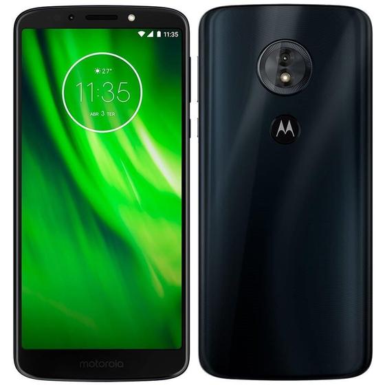 Imagem de Smartphone Motorola Moto G6 Play, Dual Chip, Índigo, Tela 5.7", 4G+WiFi, Android 8, Câmera 13MP, 32GB