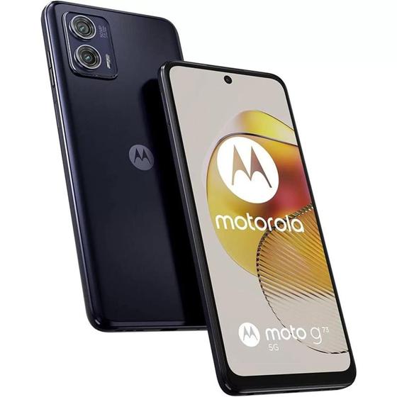 Imagem de Smartphone Motorola Moto G73 5g Dual 256 Gb 8 Gb Ram - Azul