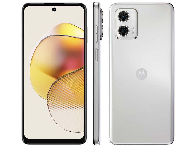 Smartphone Motorola Moto G73 Pagsmile 128GB Branco 5G Octa-Core 8GB RAM 6,5” Câm. Dupla + Selfie 16M Menor preço em Smartphone Motorola Moto G73 Pagsmile 128GB Branco 5G Octa-Core 8GB RAM 6,5” Câm. Dupla + Selfie 16M