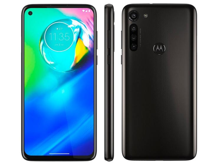 Smartphone Motorola Moto G8 Power 64GB Preto - Titanium 4G 4GB RAM Tela 6,4” Câm. Quádrupla Imagem de Smartphone Motorola Moto G8 Power 64GB Preto