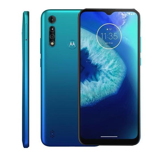 Imagem de Smartphone Motorola Moto G8 Power Lite, 6,5”, 64GB, Android 9.0, Câmeras Tripla, Aqua