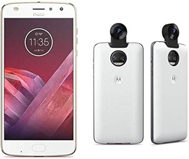 Imagem de Smartphone Motorola Moto Z2 Play Xt1710 4G 64gb SNAP 360 2gb Ram Câm.Traseira 12 Frontal 5mp ANATEL