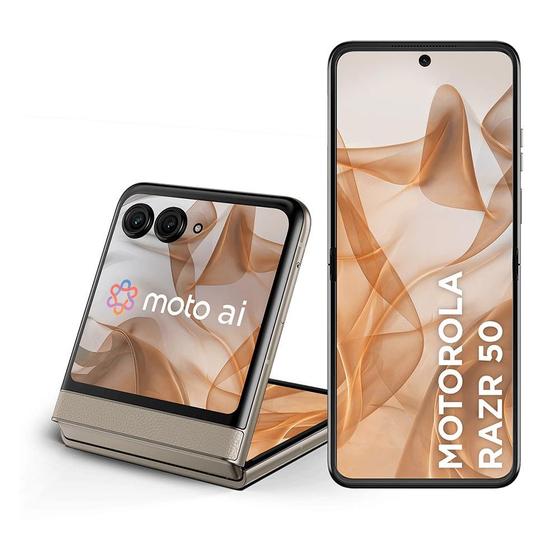 Motorola Razr 50 Xt2453 512gb Bege – Dual Chip