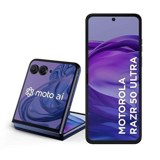 Motorola Razr 50 Ultra 512gb Azul – Dual Chip