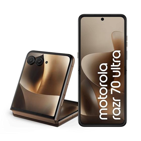 Smartphone Motorola Razr 70 Ultra 5G 512GB 24GB, 12GB RAM, 12GB Ram Boost, Snapdragon 8 Elite, tela interna 7 e externa 4”,extreme AMOLED, câmera 50MP Imagem de Smartphone Motorola Razr 70 Ultra 5G 512GB 24GB, 12GB RAM, 12GB Ram Boost, Snapdragon 8 Elite, tela interna 7 e externa 4”,extreme AMOLED, câmera 50MP