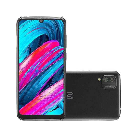 Smartphone Multi G 3 4G 32GB Wi-Fi Tela 6.1 Pol. 2GB RAM Preto - P9177 - Multilaser Imagem de Smartphone Multi G 3 4G 32GB Wi-Fi Tela 6.1 Pol. 2GB RAM Preto - P9177
