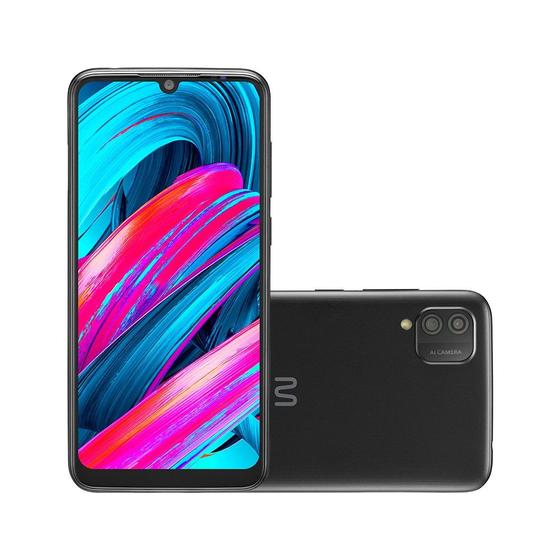 Smartphone Multi G 3 64GB (32GB+32GB) 1GB RAM Quad Core Android 11 5,5 Pol Preto Multi - P9223 Menor preço em Smartphone Multi G 3 64GB (32GB+32GB) 1GB RAM Quad Core Android 11 5,5 Pol Preto Multi - P9223
