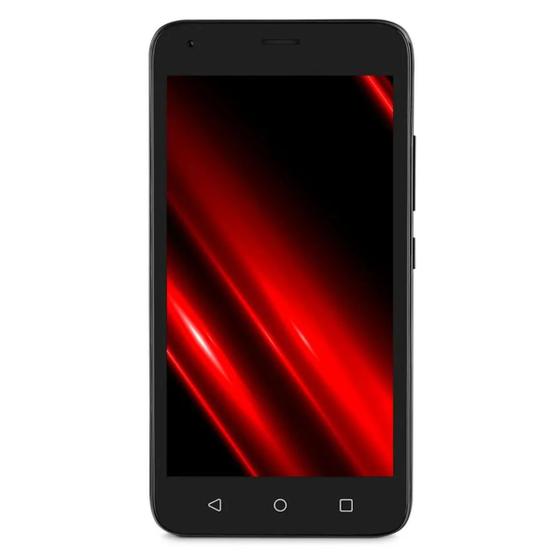 Imagem de Smartphone Multilaser E Pro 4G 32GB Wi-Fi 5.0 pol. Dual Chip 1GB RAM Câmera 5MP + 5MP Android 11 (Go edition) Quad Core - Preto - P9150